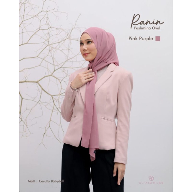 PASMINA OVAL RANIN BY ALFASA HIJAB
