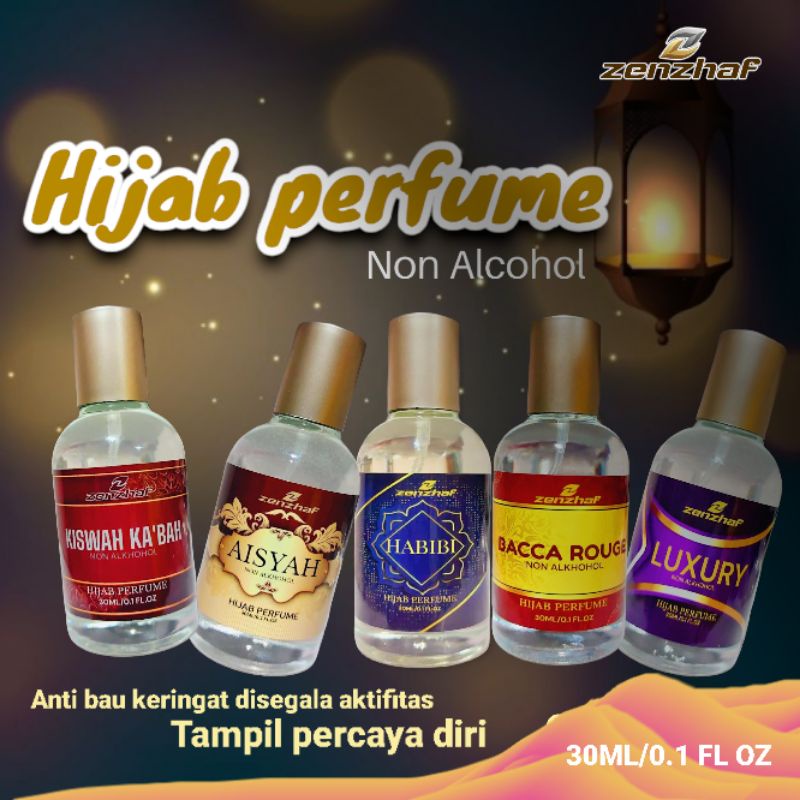 HIJAB PARFUM 30ML PARFUM HIJAB TANPA ALCOHOL