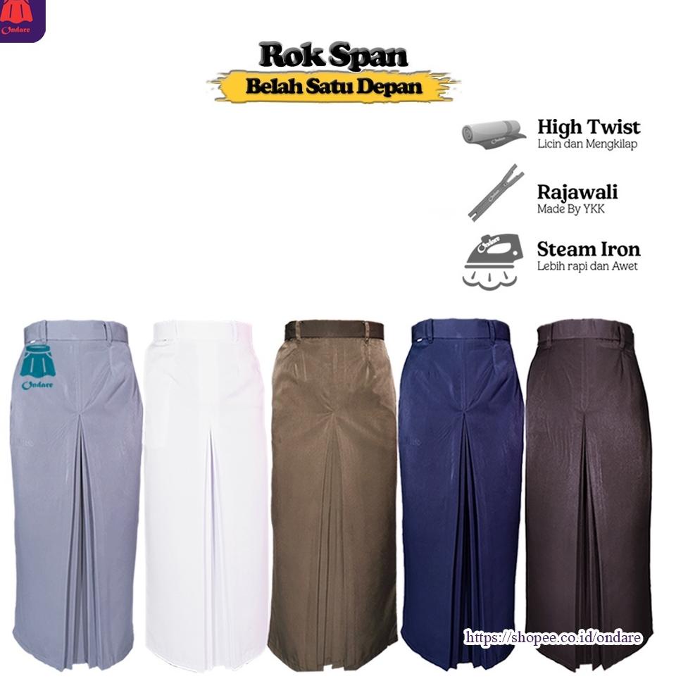 HOT SALE ROK SPAN SEKOLAH KERJA BAHAN LICIN