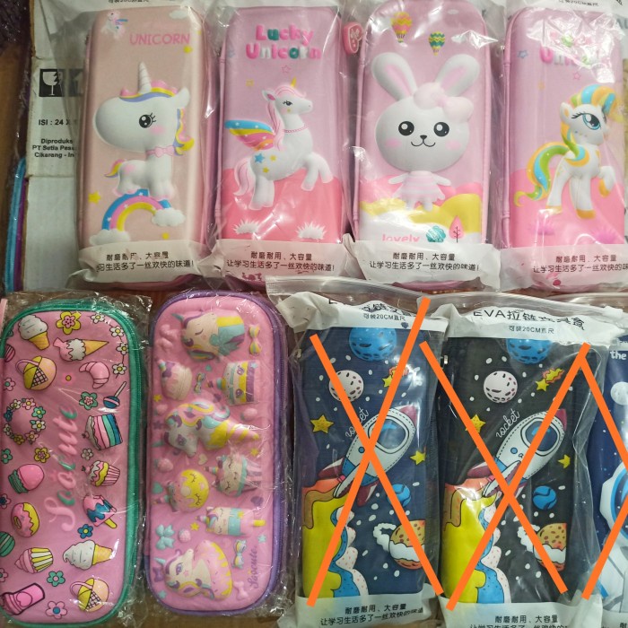 

BISA COD Kotak Pensil 3D smiggle