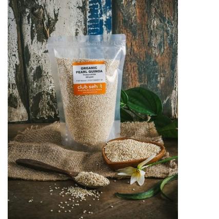 

۞ QUINOA PEARL ORGANIC,( WHITE QUINOA ) 1KG ➤