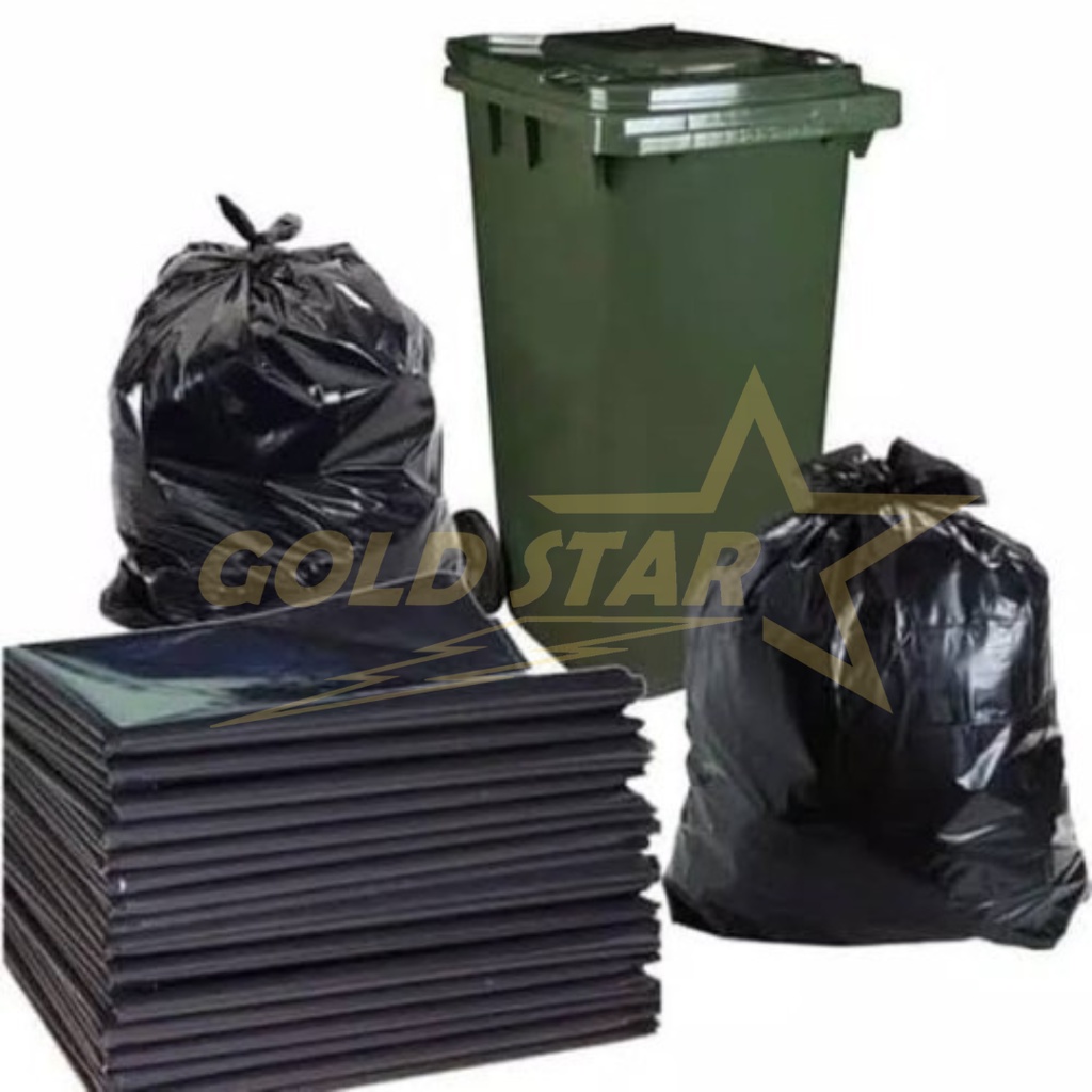 Kantong Sampah Murah 40x60 Trash Bag Plastik Sampah Kresek Sampah Garbage Bag