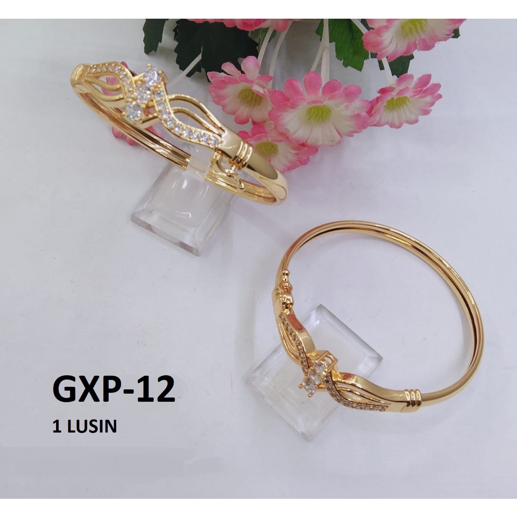 GELANG XP EMAS GOLD DIAM TERMURAH / DUNIA GELANG TERBARU