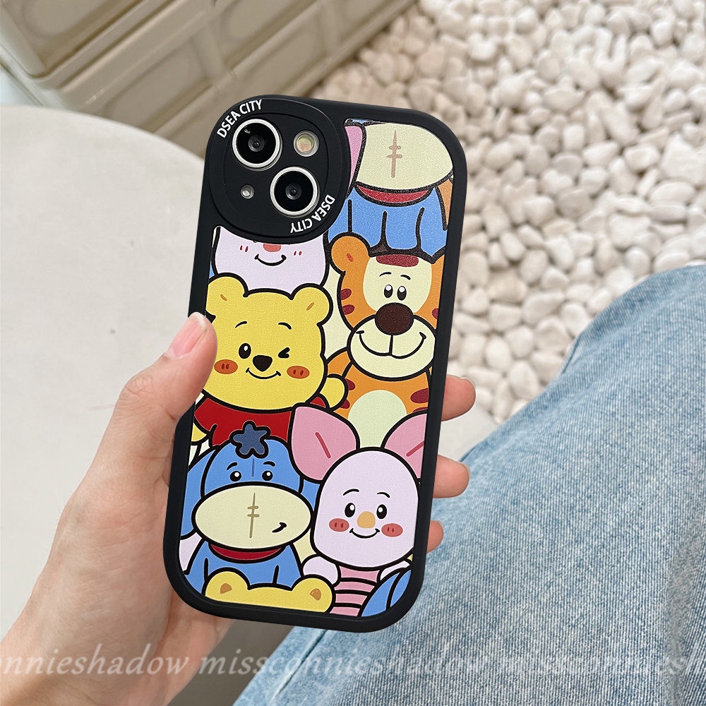 Casing OPPO A17 A17K A5s A12 A16K A74 A76 A16E A96 A57 2022 A16 A15 A55 A54 A77s A3S A1K A94 A95 A7 A15s Reno 5Z 8 7 7Z 5F 6 A53 A9 A9 A5 A31 Toy Story Winnie Soft Case the Pooh