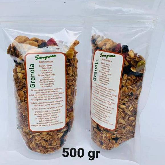 

♪ granola enak 500 gram granola ✥