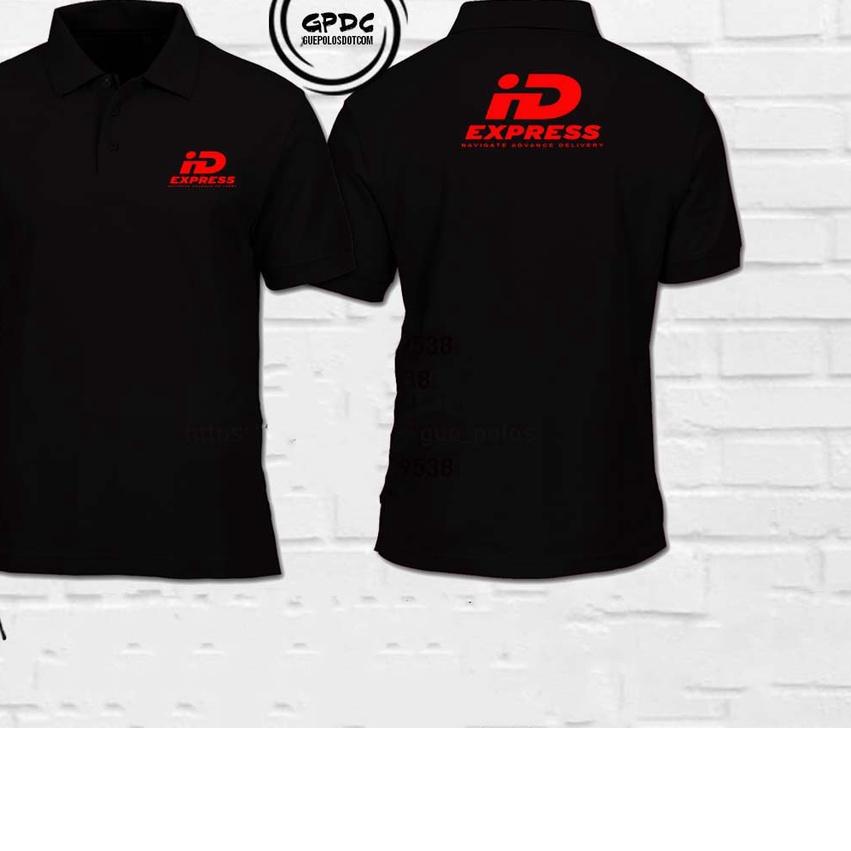➷ Poloshirt ID Express Eks Pengiriman - Polo Kurir ID Express - Kaos ID Express - Kaos Kerah ♛