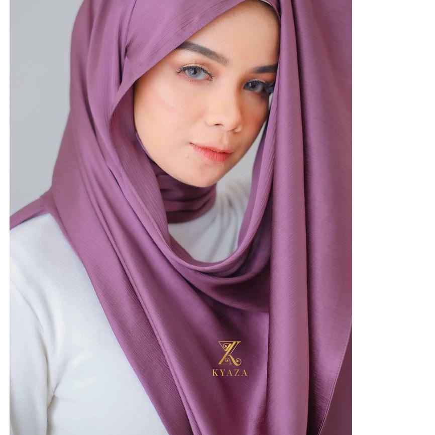 ✼ Pashmina crinkle textured silk malay | hijab pleated malaysia | Pashmina Silk Premium | Pashmina S