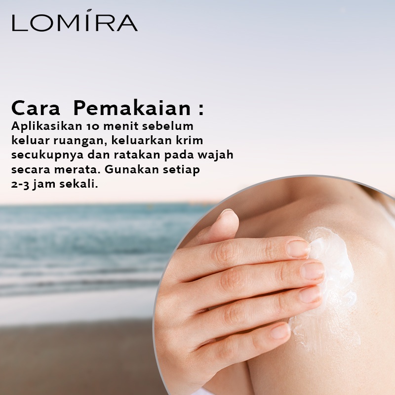 Lomira Hydrasoothe Sunscreen Gel SPF50 PA++++ 50ML