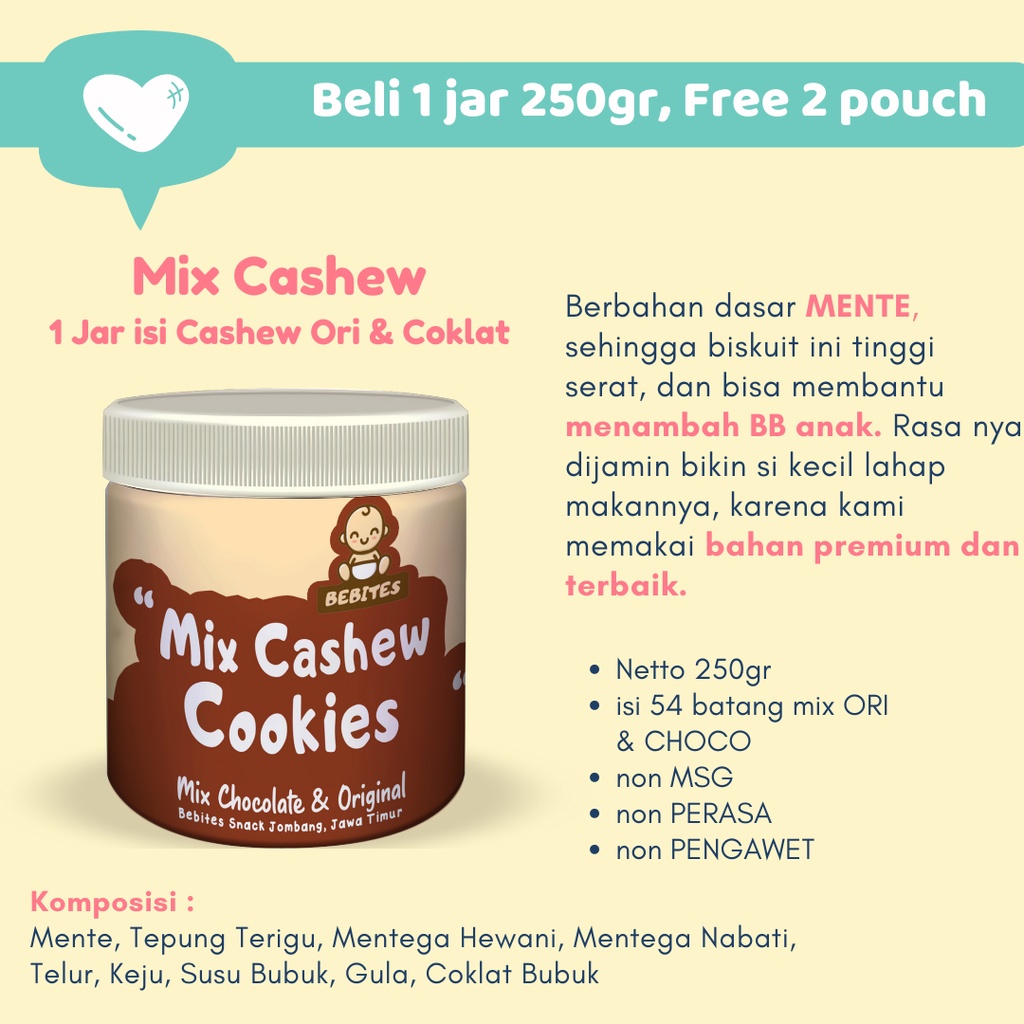 Snack Bayi 8 Bulan - Camilan Biskuit Cemilan Bayi Anak Mpasi Baby 8 10 12 Bulan 1 Tahun Sehat - ARAMOMKIDS006