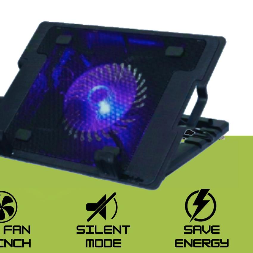 ► COOLING PAD LAPTOP RGB/PENDINGIN LAPTOP/KIPAS LAPTOP/COOLING FAN LAPTOP GAMING RGB ✳