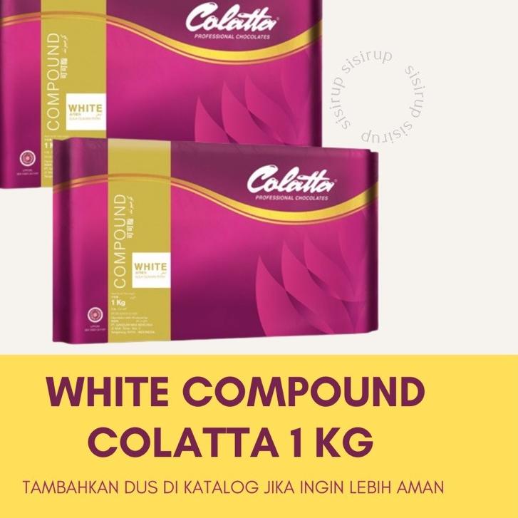 

✩ White Compound Colatta 1 KG / White Chocolate / Colatta ✵
