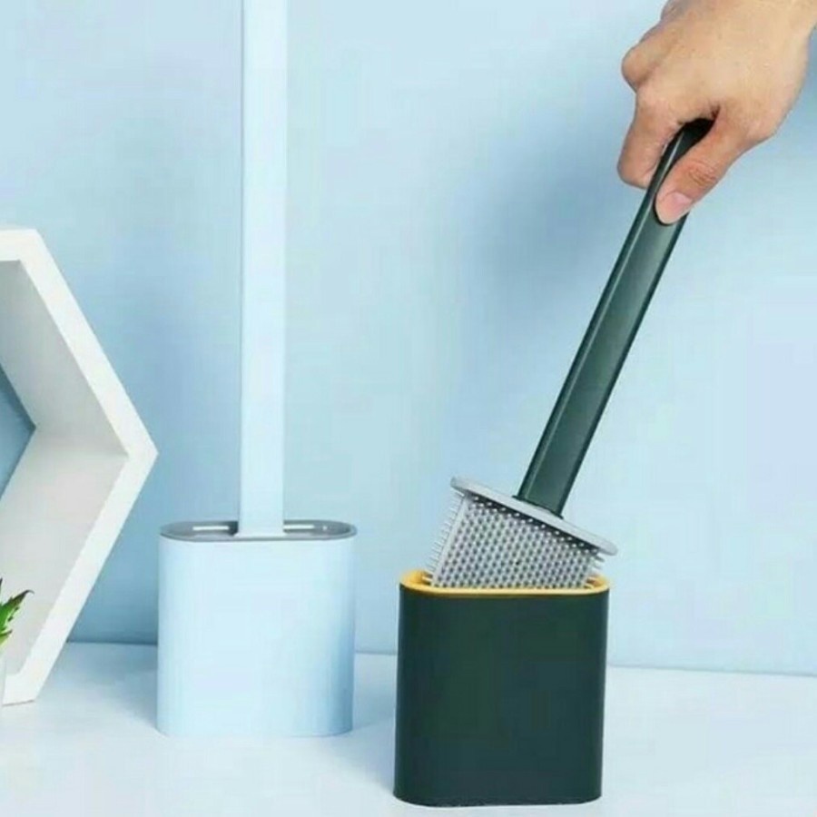 

Pembersih Toilet Silikon Elastis / Sikat Pembersih Toilet / Toilet Brush Silicone Multifungsi / Sikat Permbersih Kamar mandi