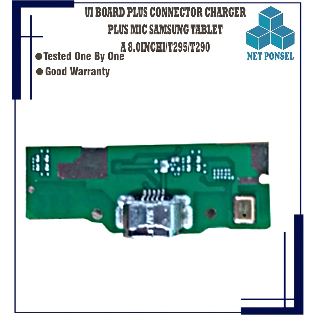 UI BOARD-CONNECTOR CHARGE-MIC SAMSUNG TABLET A 8.0INCHI-T295