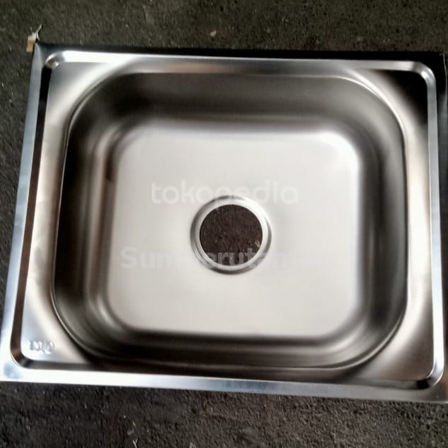 Terlaris Bak Cuci Piring 1 Lubang Dalam Kitchen Sink 50Cm