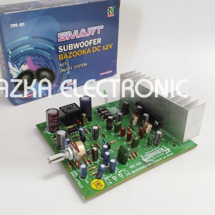 ✴ Kit Power Subwoofer Mobil Bazzoka 12V DC ♨