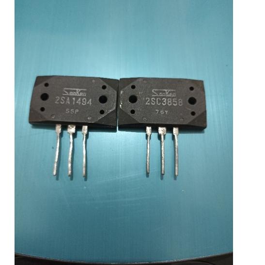 New Discount SANKEN 2SA 1494/ 2SC 3858 ORIGINAL JAPAN (CABUTAN)
