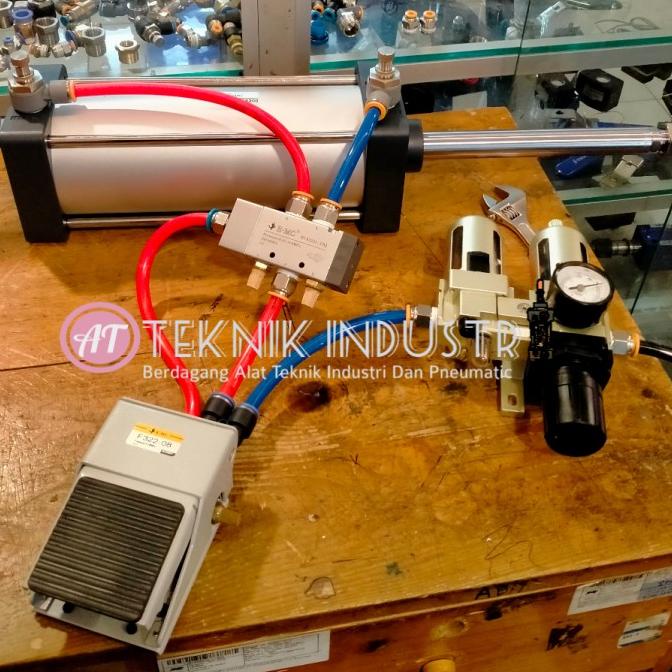 Pneumatic set air cylinder Foot Valve