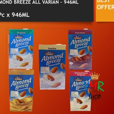 

Stok terbaru Susu Blue Diamond Almond Breeze 946ML Milk Original Vanilla Chocolate Coklat Latte Unsweetened 