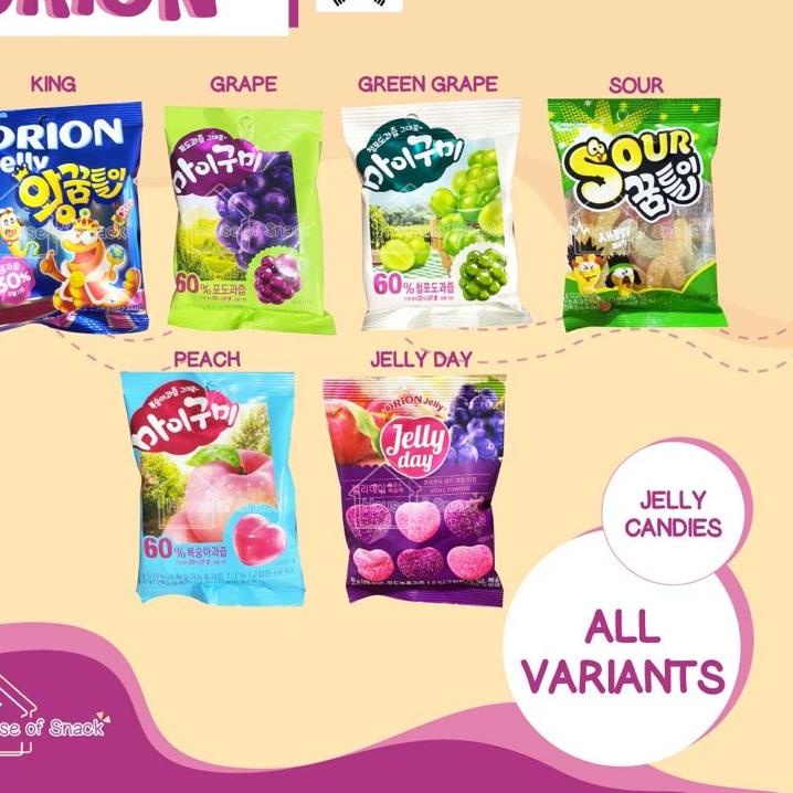 

➱ Orion Korea Jelly Candy Permen Jelly ➻