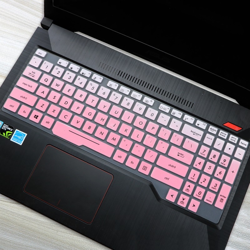 Untuk 15.6 Inci ASUS FX95D FX80G FX86FE FX63VD FV63VD ZX86FE ZX63 S5 ROG -120Hz Silikon Laptop Keyboard Cover Pelindung