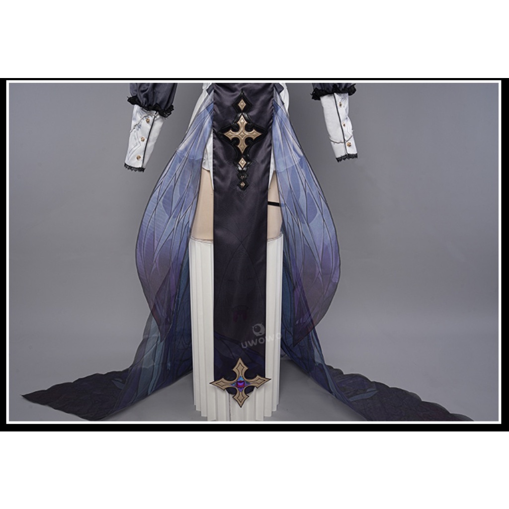 UWOWO Game Honkai Impact 3 Aponia Cosplay Signet of Discipline Cosplay Costume For Women Girl Full Set Outfi