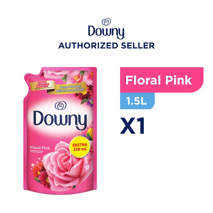 DOWNY REFFIL FLORAL PINK 1500ml