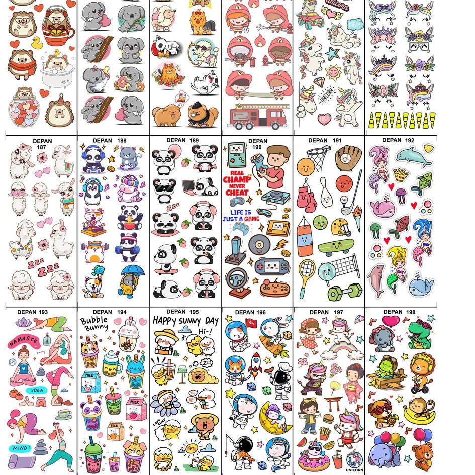 

Terlaris Edible Stamp / Sticker Makanan 181 - 198 Grosir,...