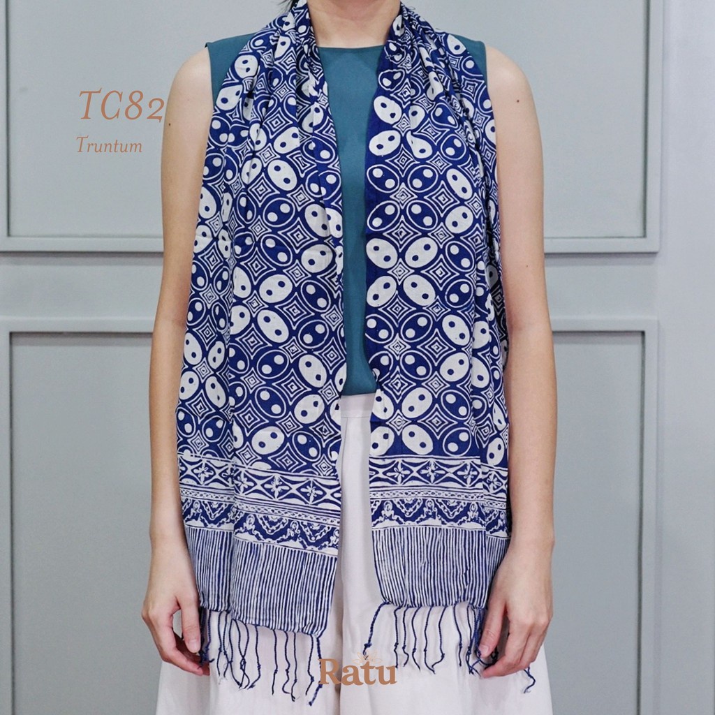 RATU - Scarf Batik TC82 Blue