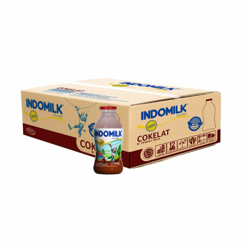 

Indomilk Cokelat Susu Cair [24 pcs / 190 mL]