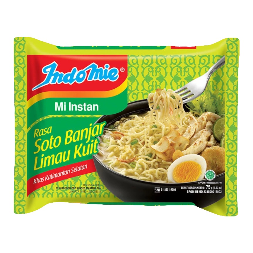 

Indomie Soto Banjar Limau Kuit 75 gram