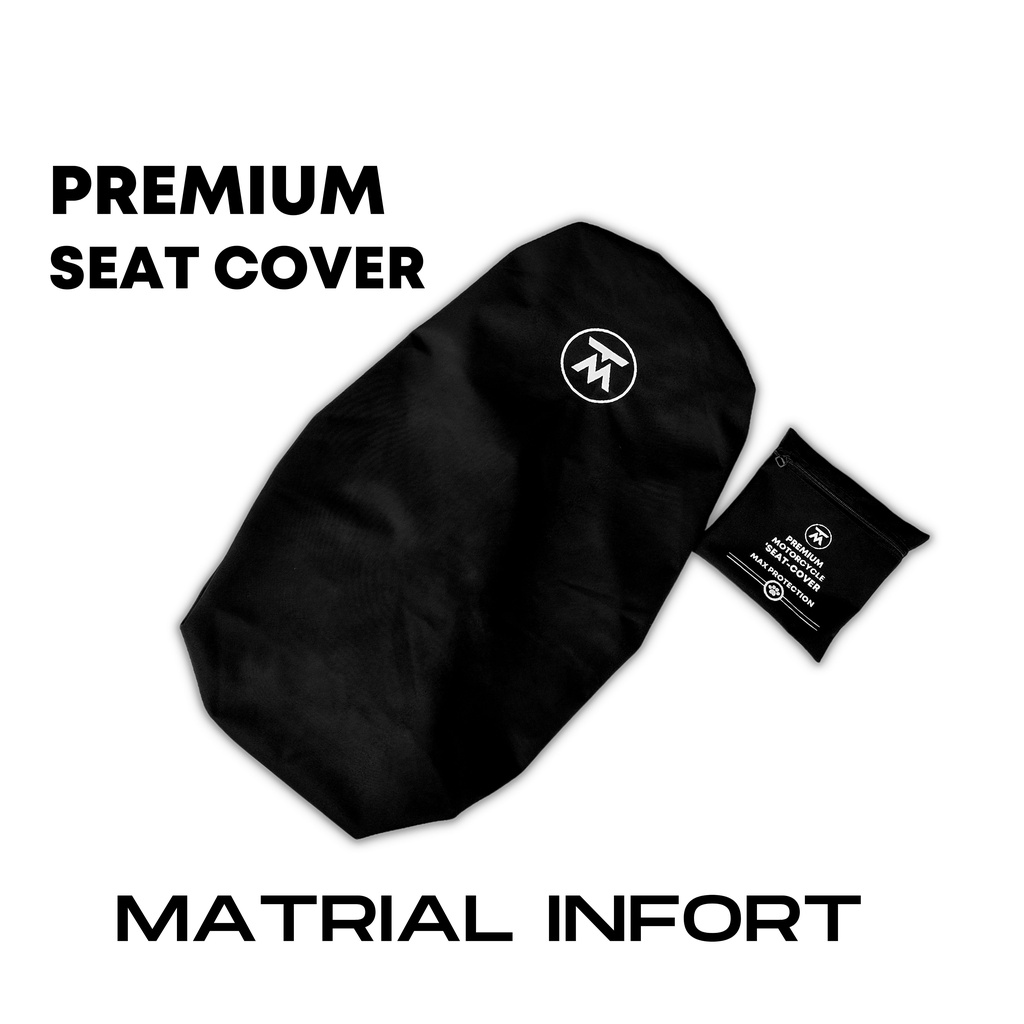 Premium | Cover seat | Sarung Jok Motor Anti kucing| Anti Air Mloth