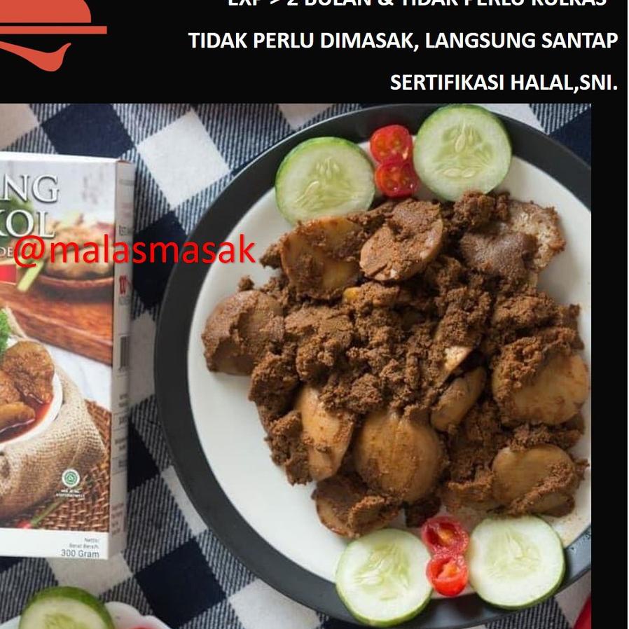 

℮ Rendang Jengkol Restu Mande 300 gram Bukan Frozen Food ☂