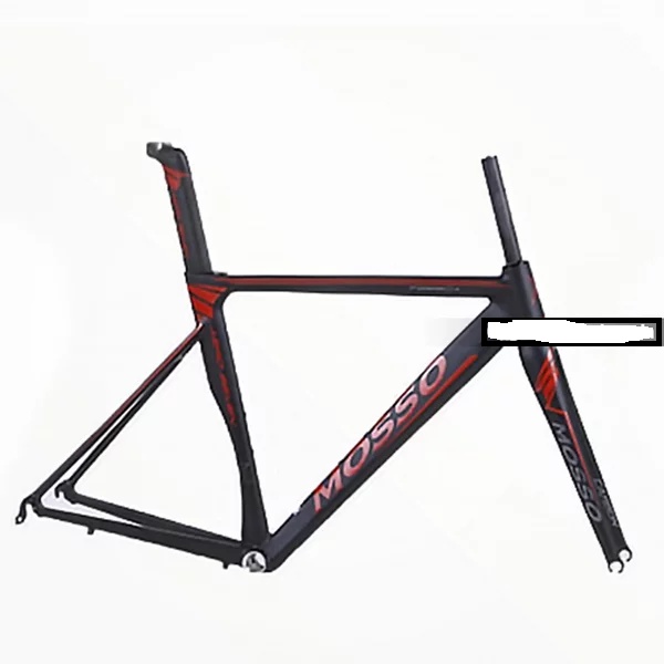 Frame MOSSO 739 SCA 700C Aero Road Bike Black Red