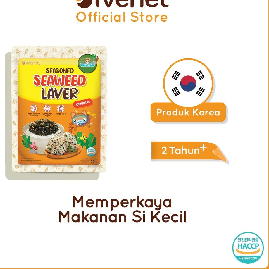 

✶ Ivenet Seasoned Seaweed Laver - Bumbu Pelengkap Makanan Rumput Laut ✩