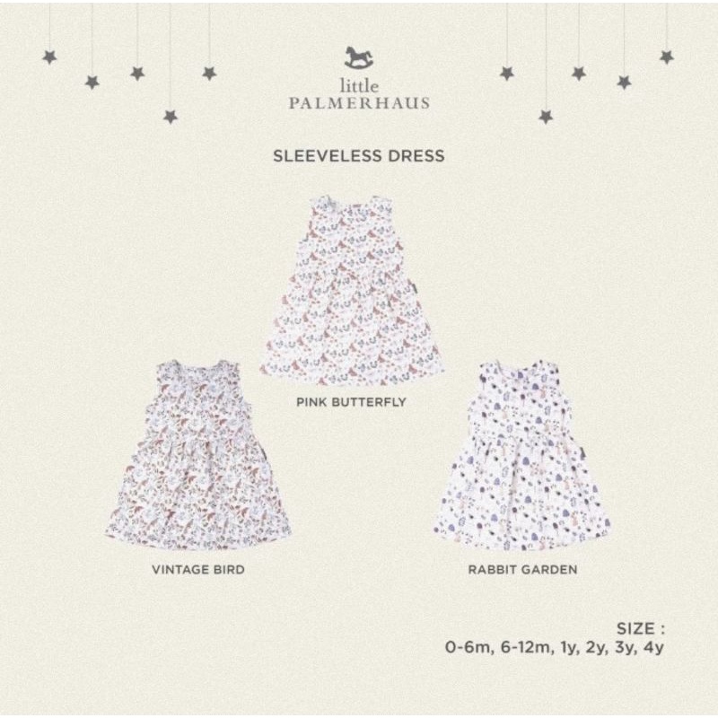 Little Palmerhaus Sleeveless Dress 3.0 - Dress Bayi &amp; Anak