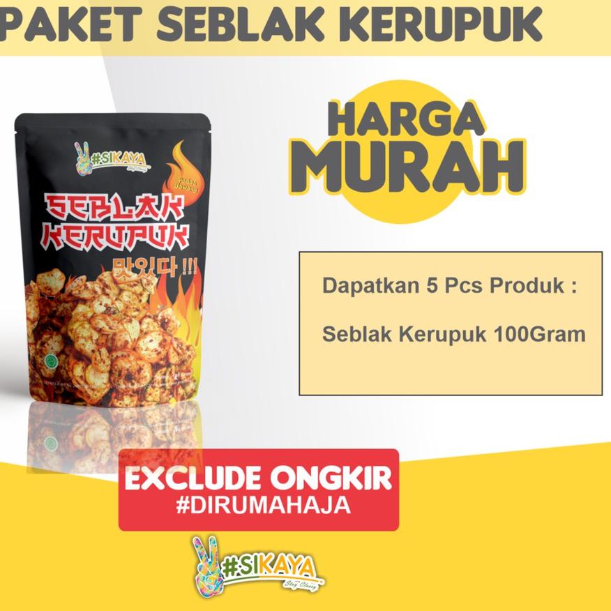 

◙ Paket Seblak Kerupuk Pedas Only-Sikaya ✈