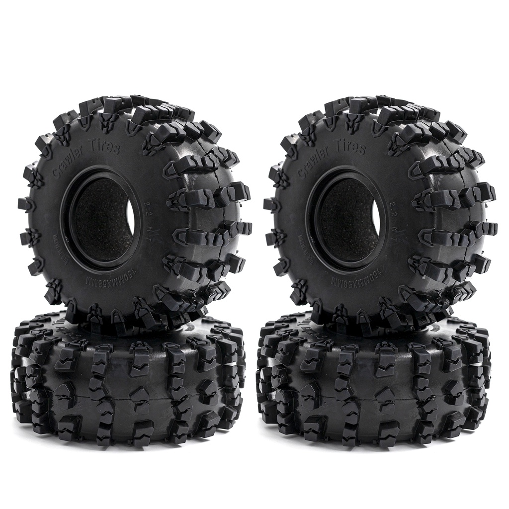 Rc Crawler Ban Karet RC Mobil 2.2inch 4pcs Pengganti1Per10 TRX4 SCX10