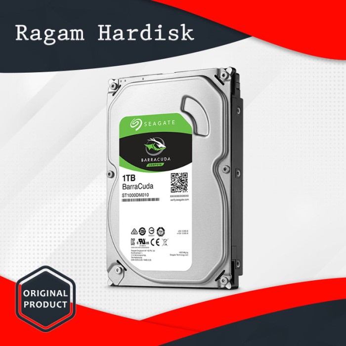 Terlaris Hdd Seagate 1Tb Barracuda 3,5"/Hdd Seagate 1Tb Baracuda 3,5" Desktop