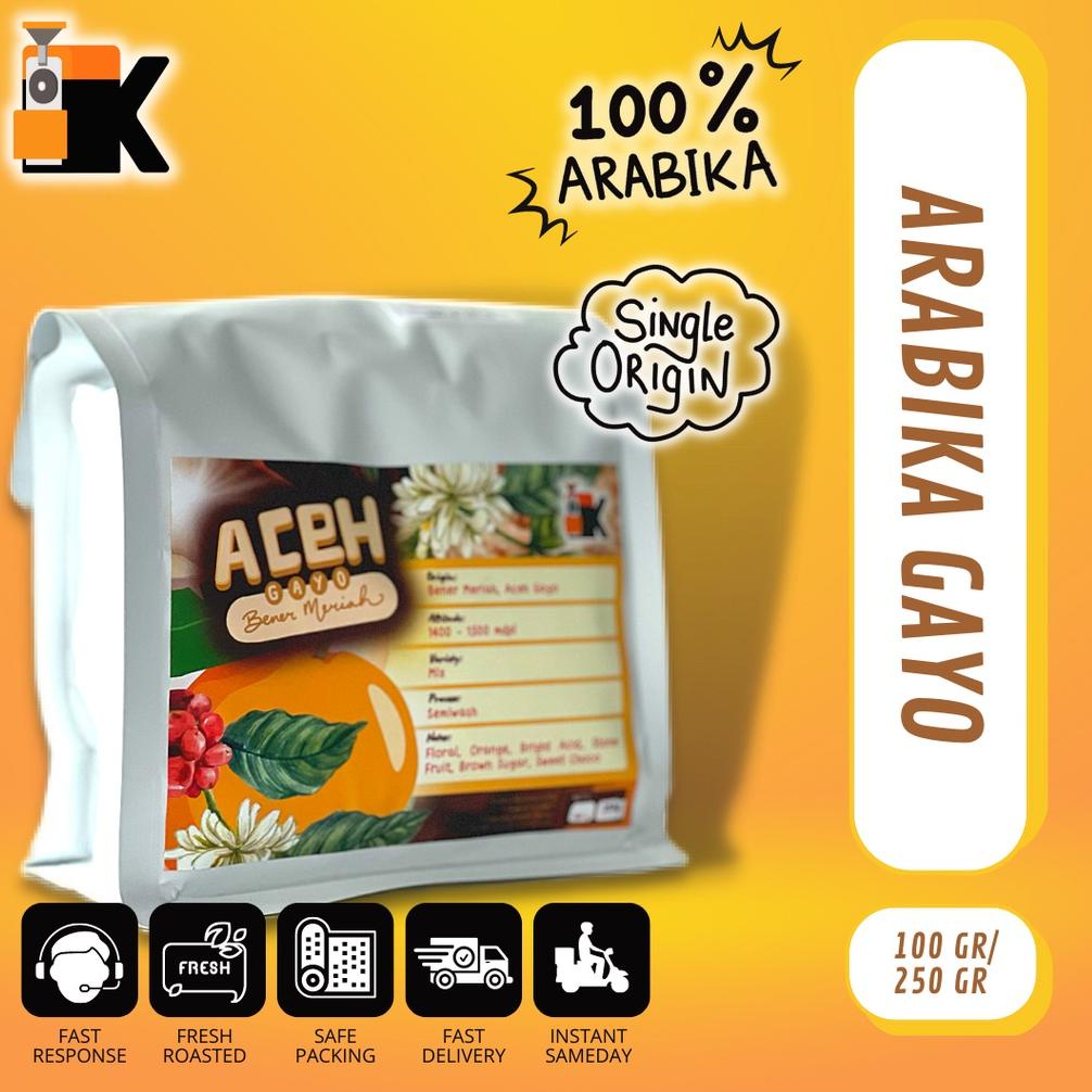 

『Perdana』 Biji Kopi Arabika Aceh Gayo Premium 250gr