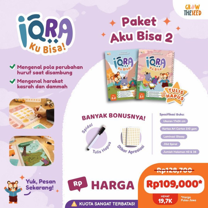 

Iqra Ku Bisa Iqra Anak