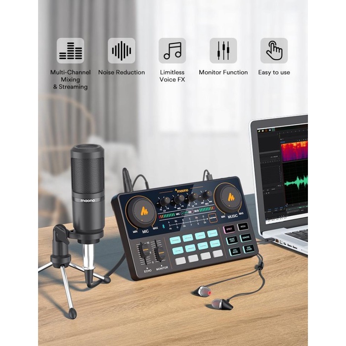 MAONO PODCAST CONSOLE AU-AM200S1- MICROPHONE MAONO AM200S #ORIGINAL