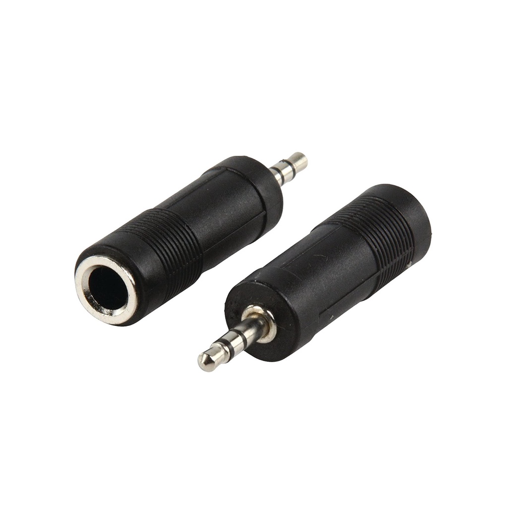 CONNECTOR JACK AUDIO 3.5 MALE TO 6.5 FEMALE