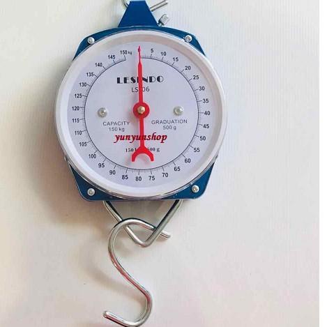 ➾ Timbangan Gantung Besi 150 kg / Timbangan barang dus jarum 150 kg / Timbangan Gantung Manual 150 k
