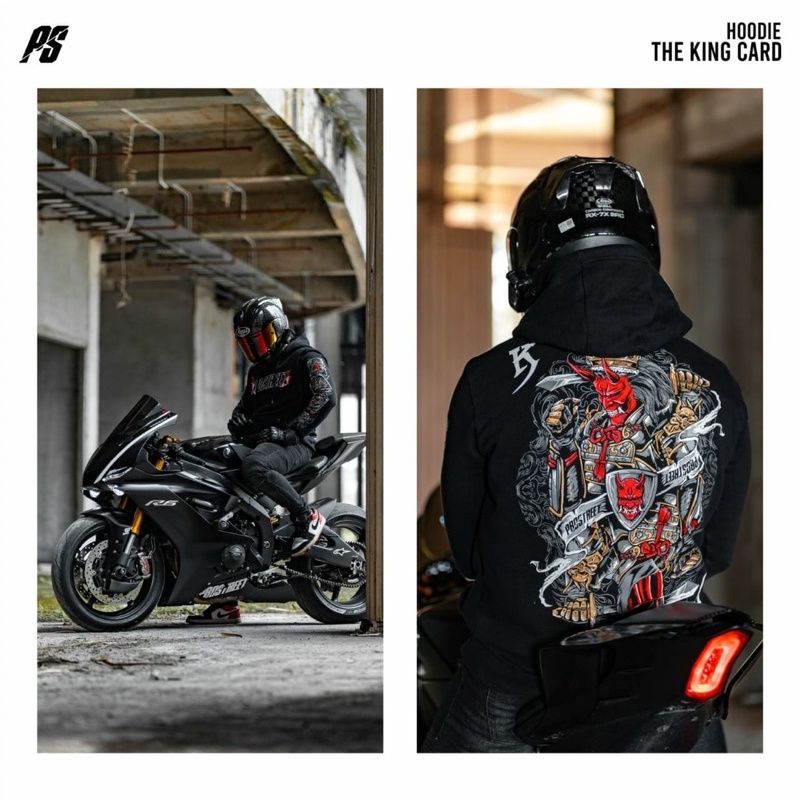 TURUN HARGA ! HOODIE PROSTREET GUARDIAN RIDERS NEW / HOODIE PRIA PROSTREET HITAM /  HOODIE RACING RIDERS  DISTRO PREMIUM QUALITY / HOODIE FLEECE SIZE M L XL / SWEATER SUNMORI PRIA