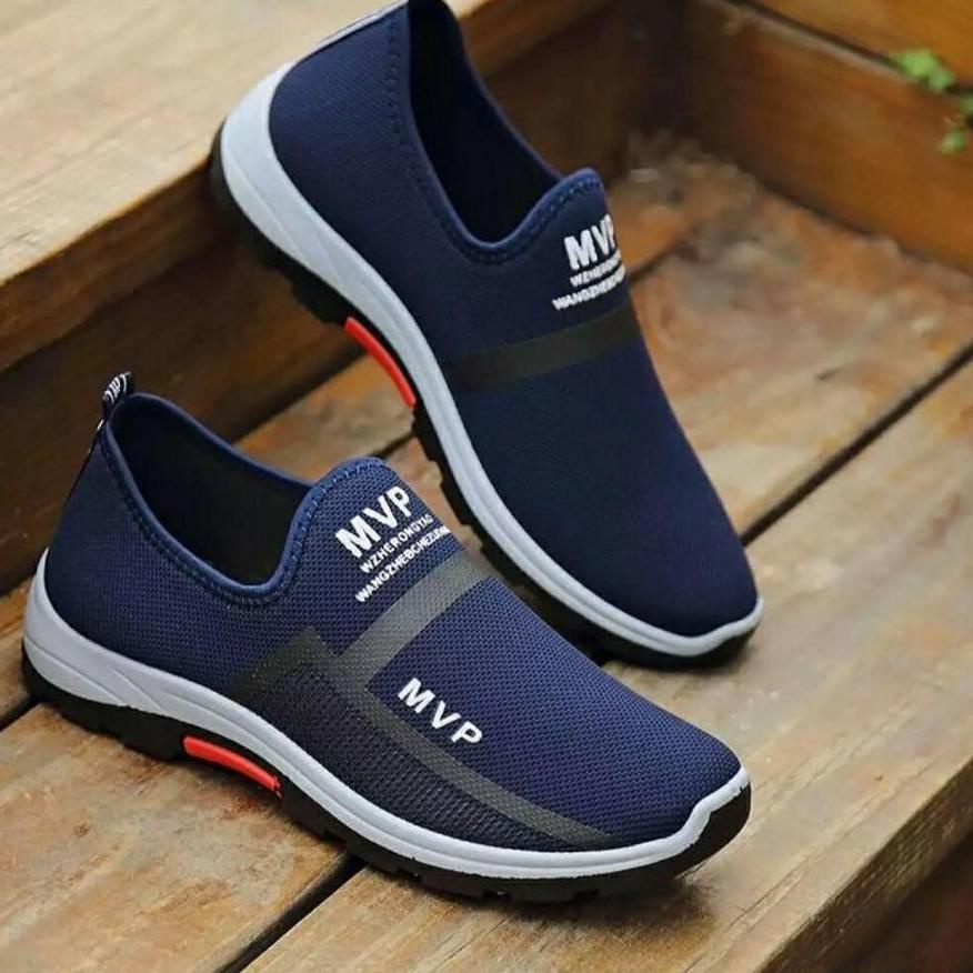 ➤ 12.12 Big Sale Sepatu Slip On Pria Murah NEW ARRIVAL (SLIP ON MVP) ✻