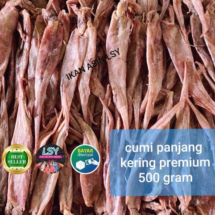 

✱ ikan asin cumi panjang super 500gr ▼