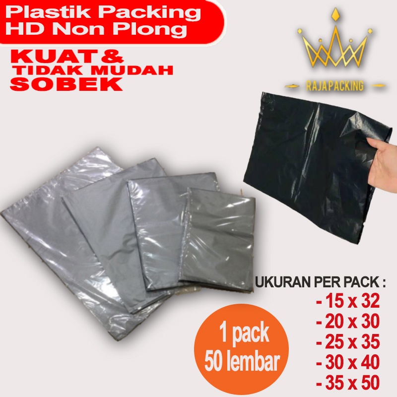 Plastik HD Non Plong | Plastik Packing | Plastik Online | Plastik HD Non Plong &amp; POLYMAILER Uk 15, 17, 20, 25, 28, 30, 35, 40 1PACK