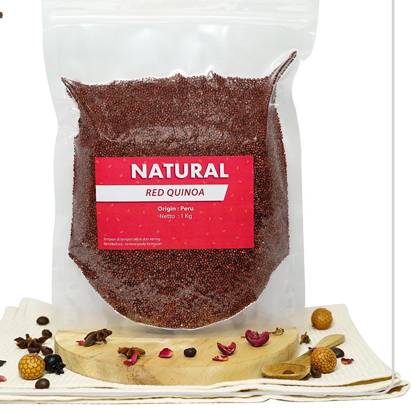 

♚ Natural Red Quinoa 1 kg ➴