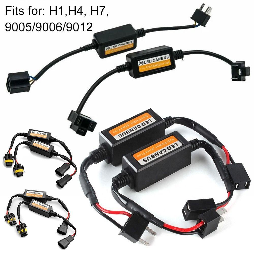 TOP Alat Decoder LED Otomotif 12V Anti Kedip Fault Eliminator