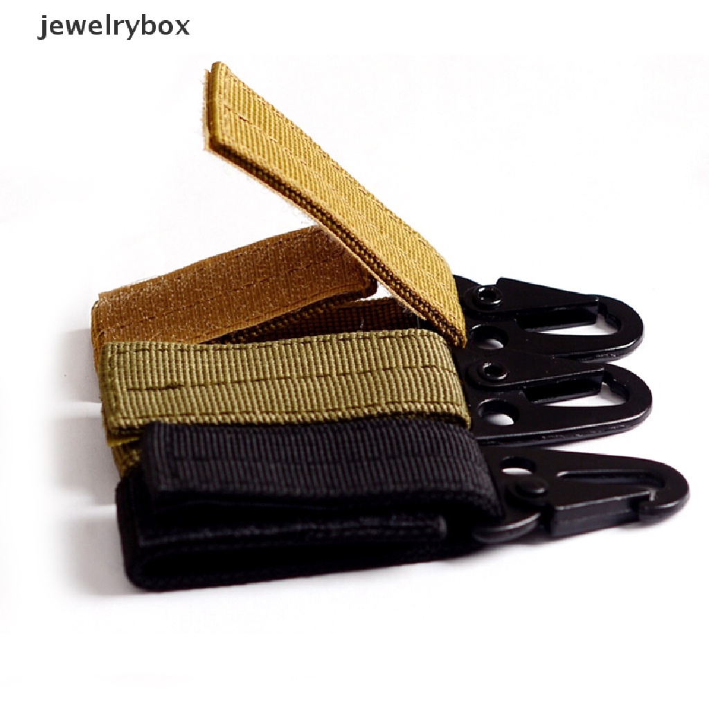[jewelrybox] Olecranon Nylon Webbing Ransel Kait Carabiner Kit Gear Survive clasp Butik Militer